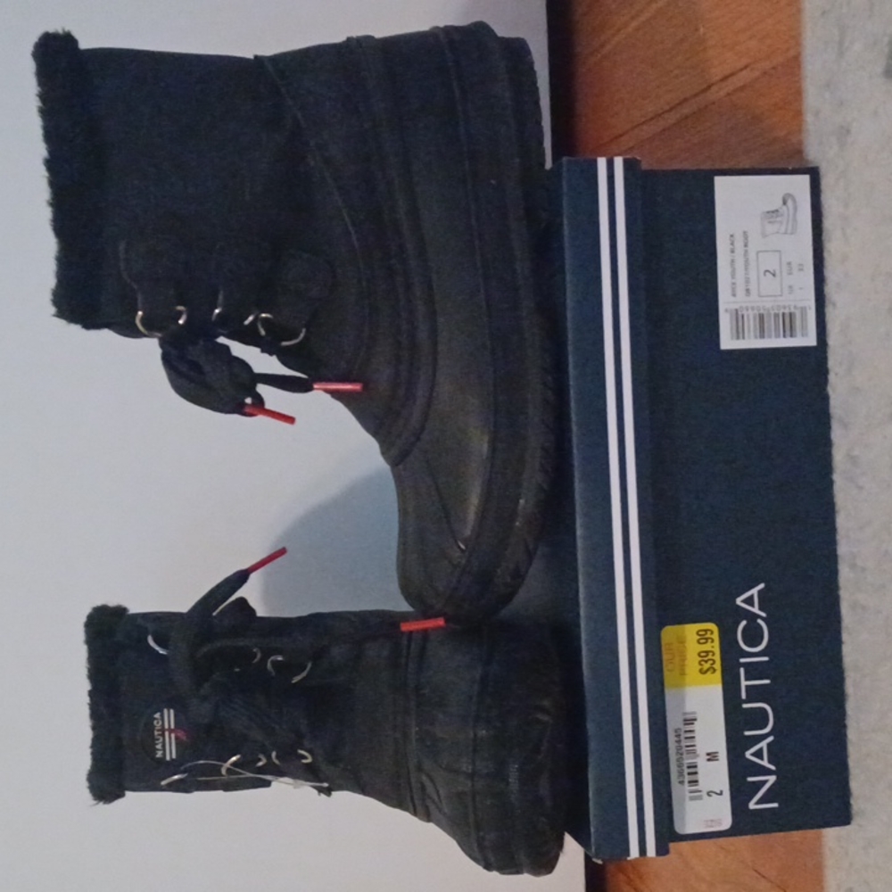 Nautica Kids Snow Boots, sz 2M